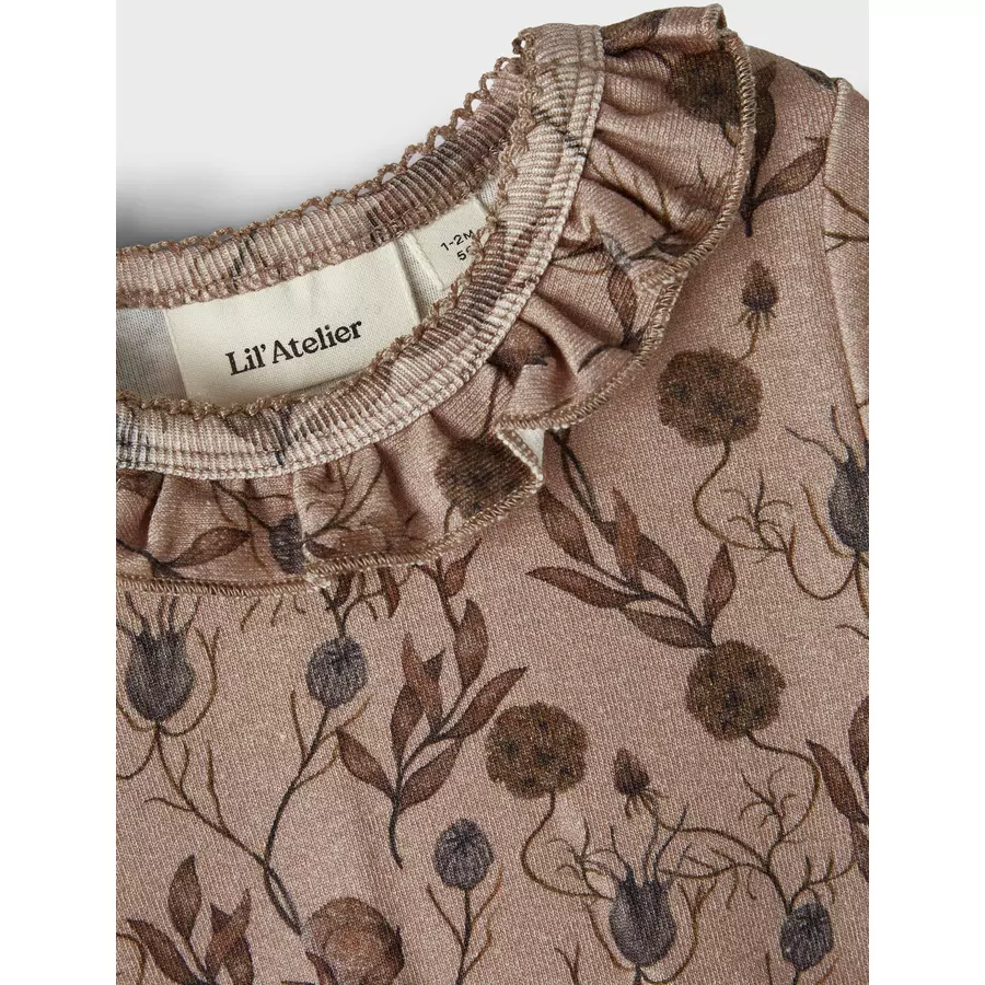 Lil'Atelier Langarmshirt Nbfgaya Almondine