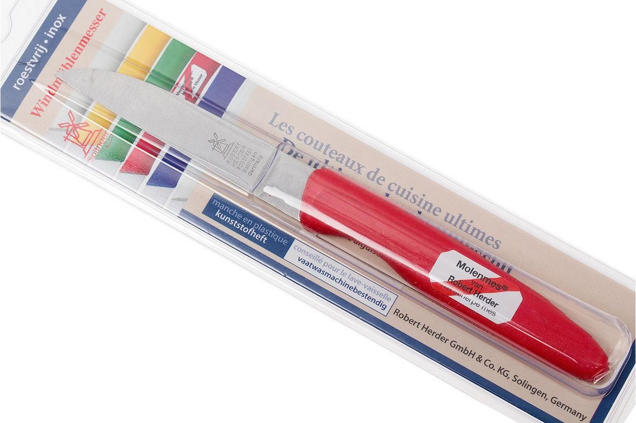 Robert Herder straight classic schilmes, rood, 8,5 cm