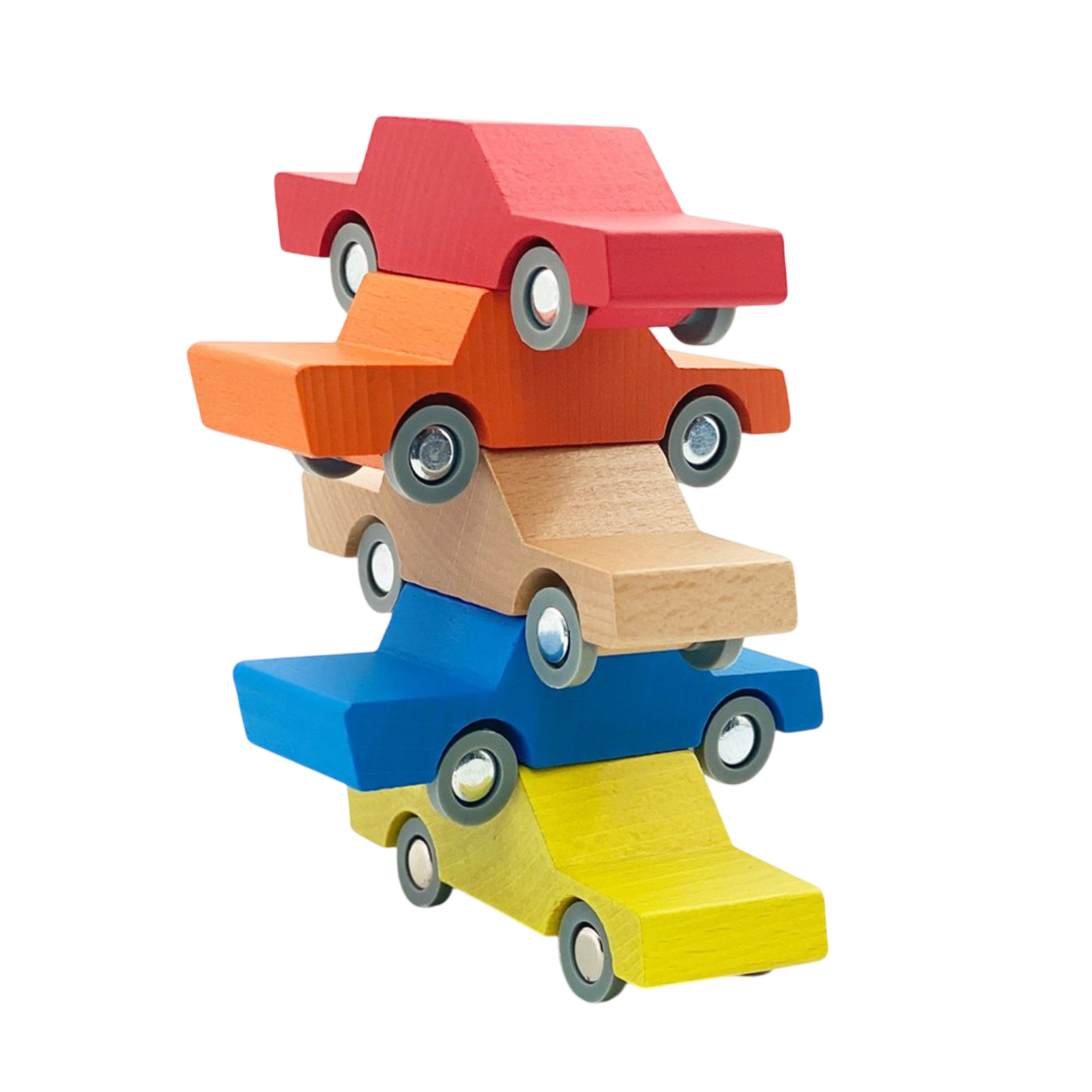Holzauto Gelb