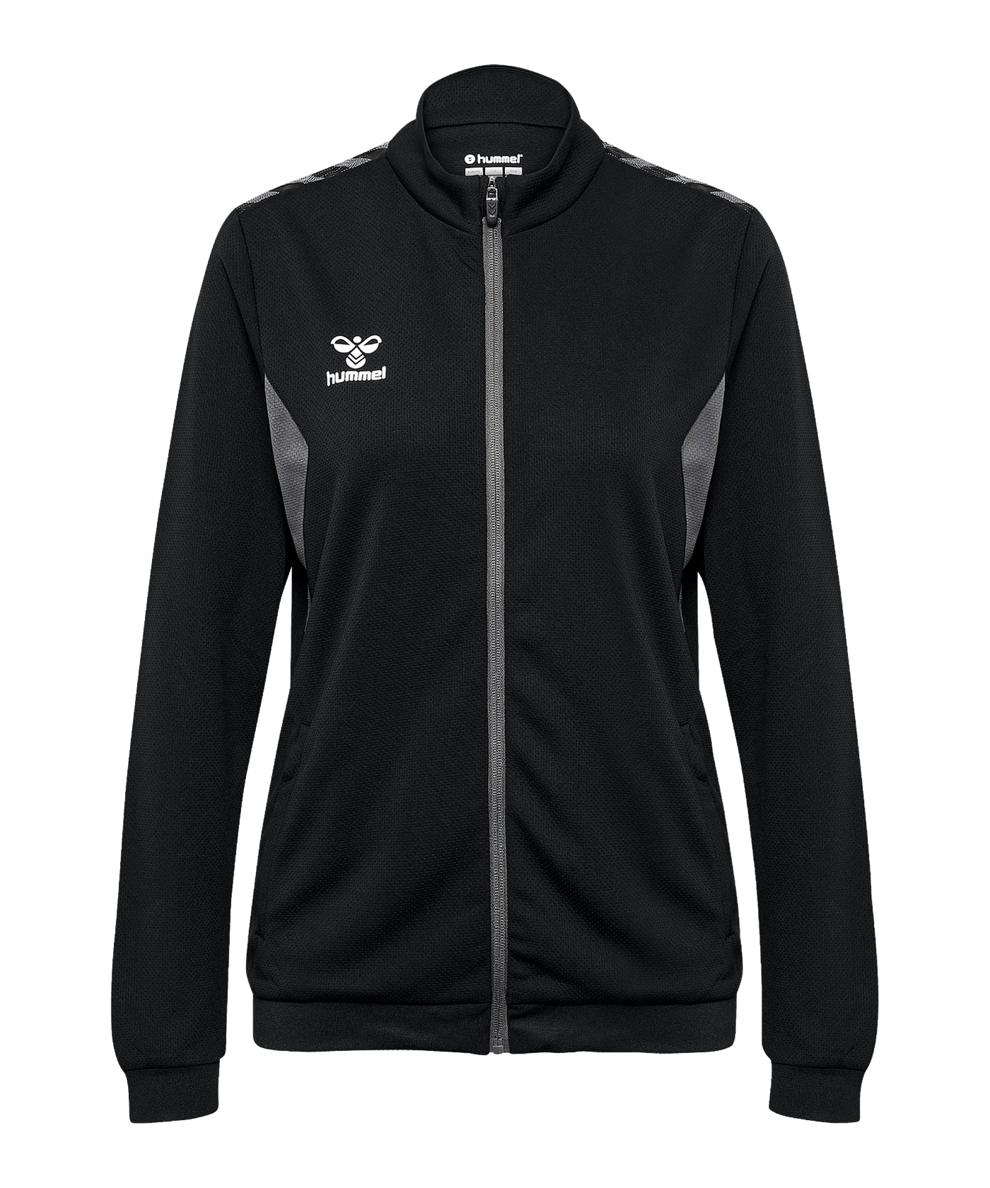 Hummel hmlAUTHENTIC PL Trainingsjacke Damen Schwarz F2001