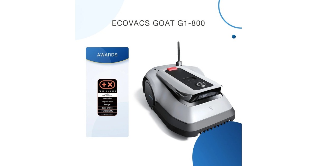 ECOVACSGoat G1-800 robotmaaier  (Wit)