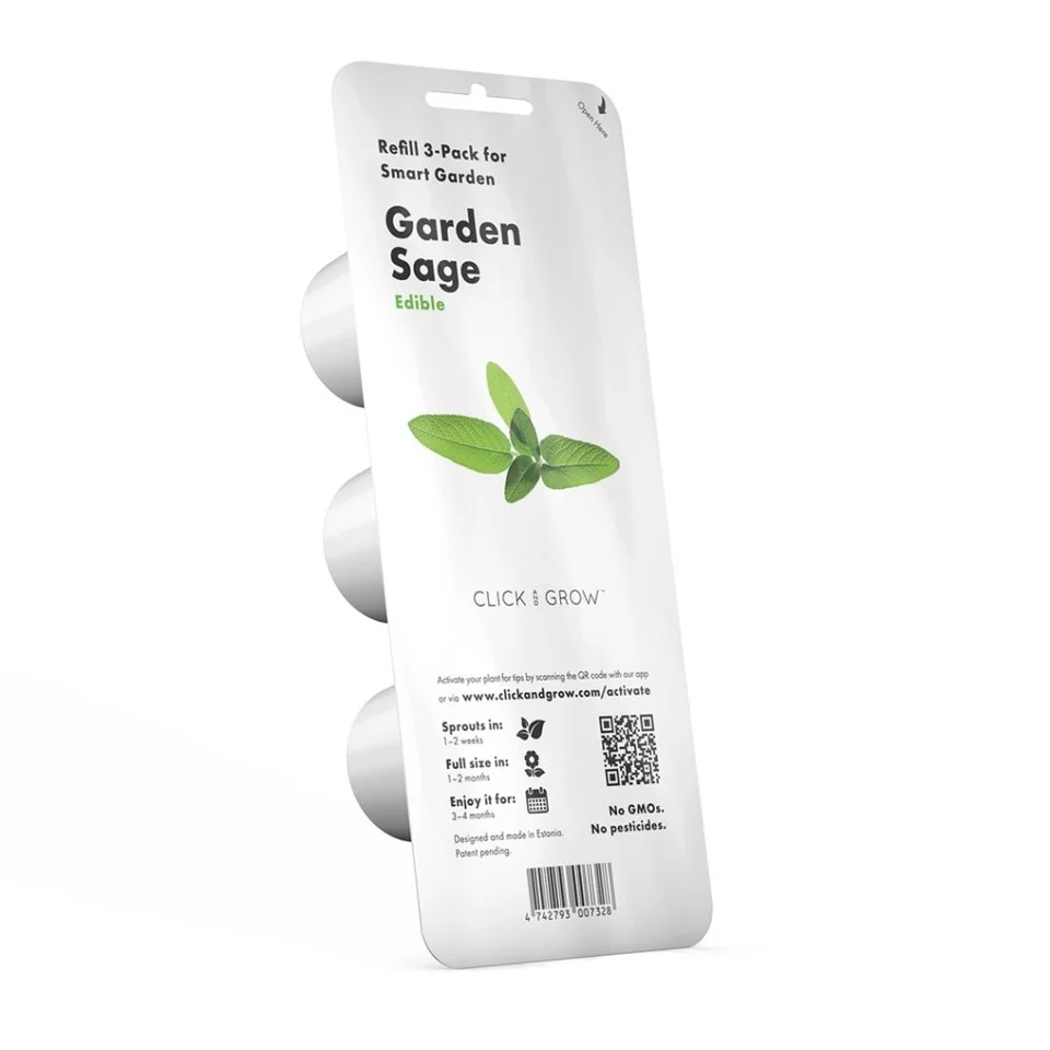 Click and Grow - Smart Garden Refill 3-pack Garden Sage