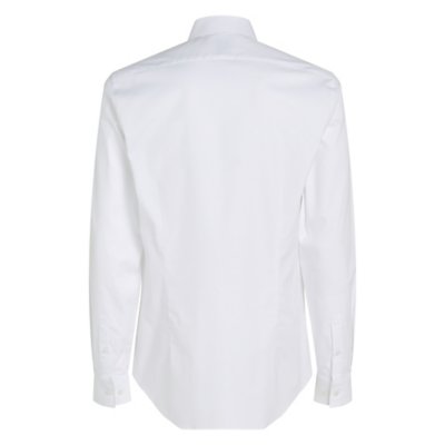 Chemise à manches longues homme Mini Structure Slim CALVIN KLEIN