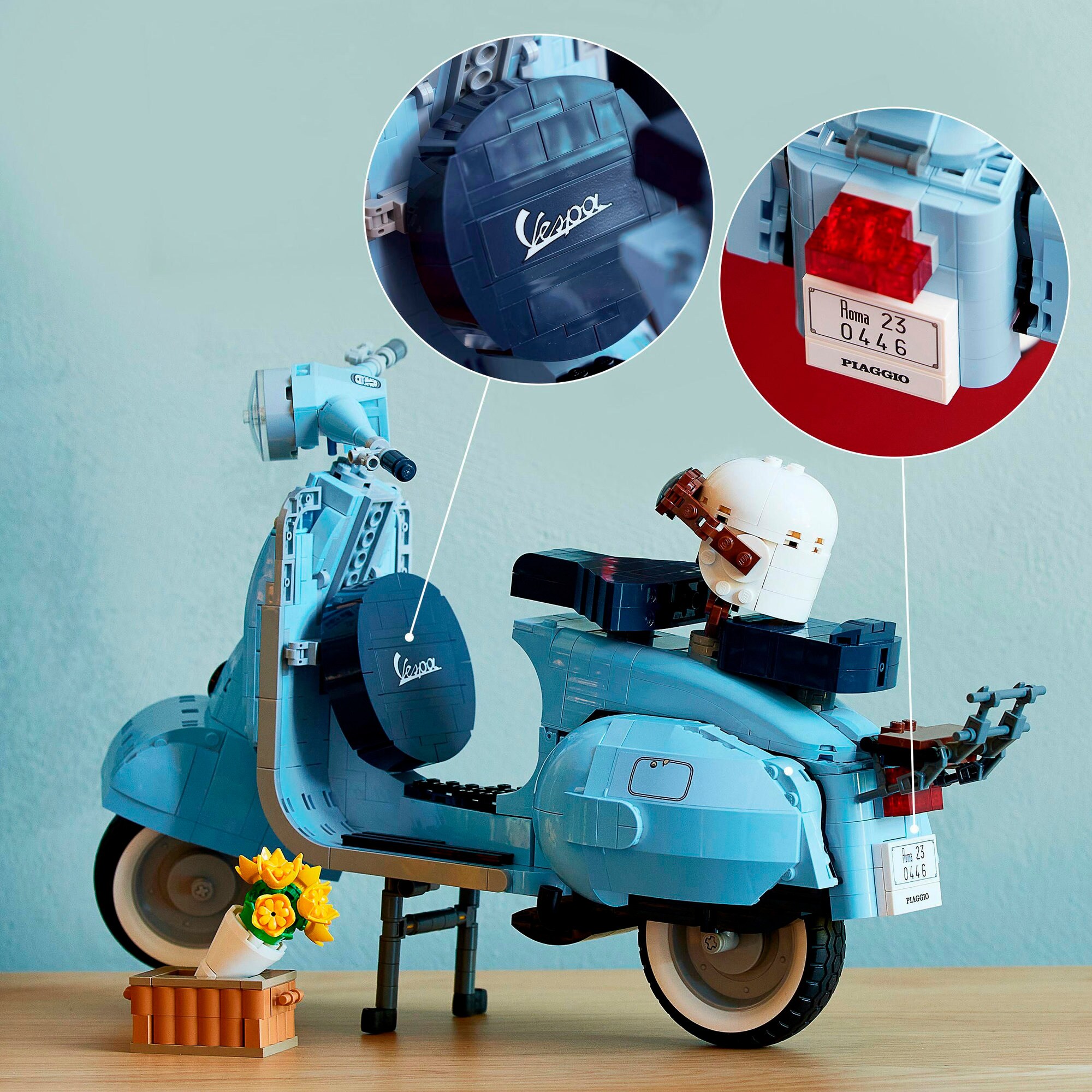 LEGO Konstruktionsspielzeug Creator Expert Vespa 125