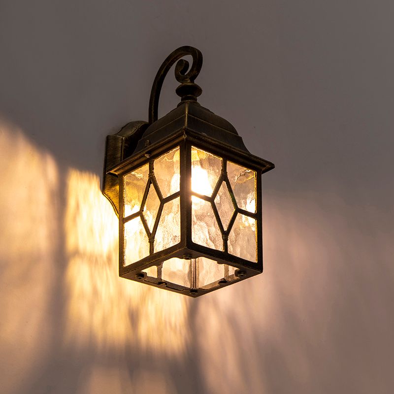 Smart romantische buitenwandlamp brons incl. Wifi A60 - London