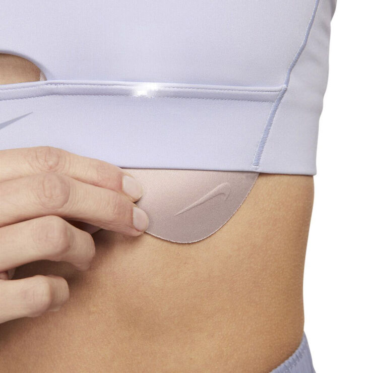 Nike Indy Plunge Cutout Medium Support Sports Bh Blå