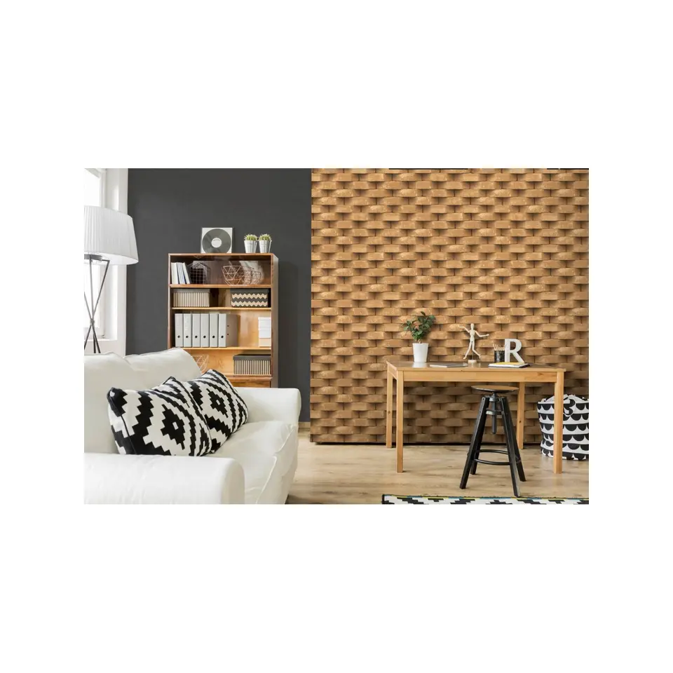 Dutch Wallcoverings - Horizons steen terra - 0,53x10,05m