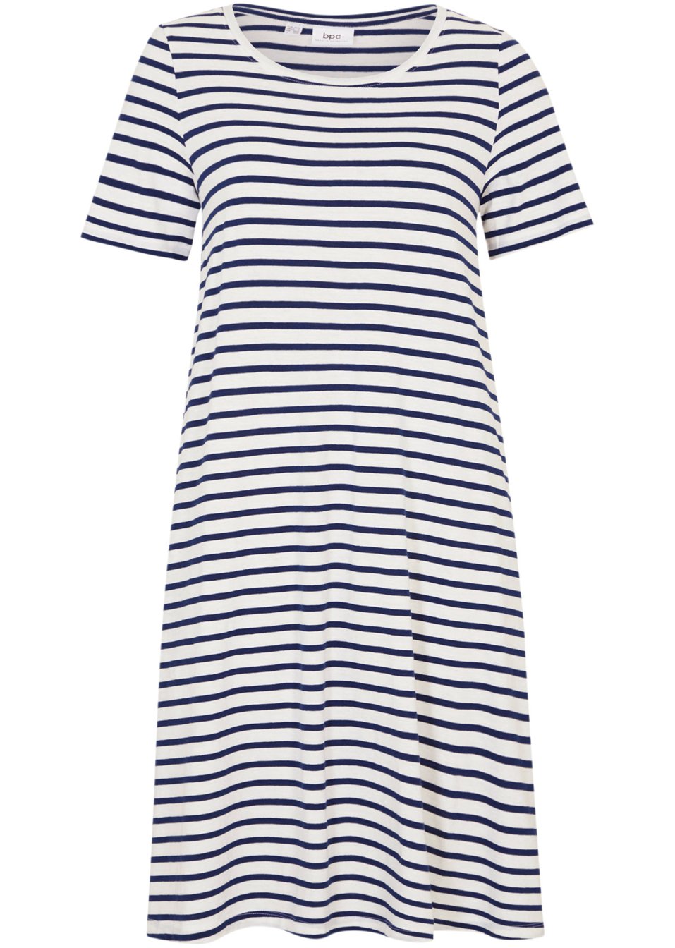 Robe en fil flammé avec poches en coton, longueur genou