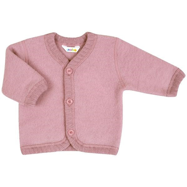 Uld Old Rose Cardigan - Joha → Luksusbaby.dk