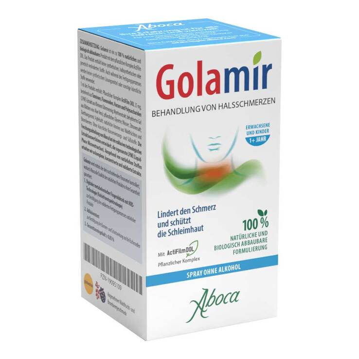 Golamir Spray ohne Alkohol, 30 ml