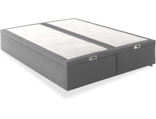 TEMPUR - Sommier 160 x 200 Premium 160x200cm tissé anthracite D54
