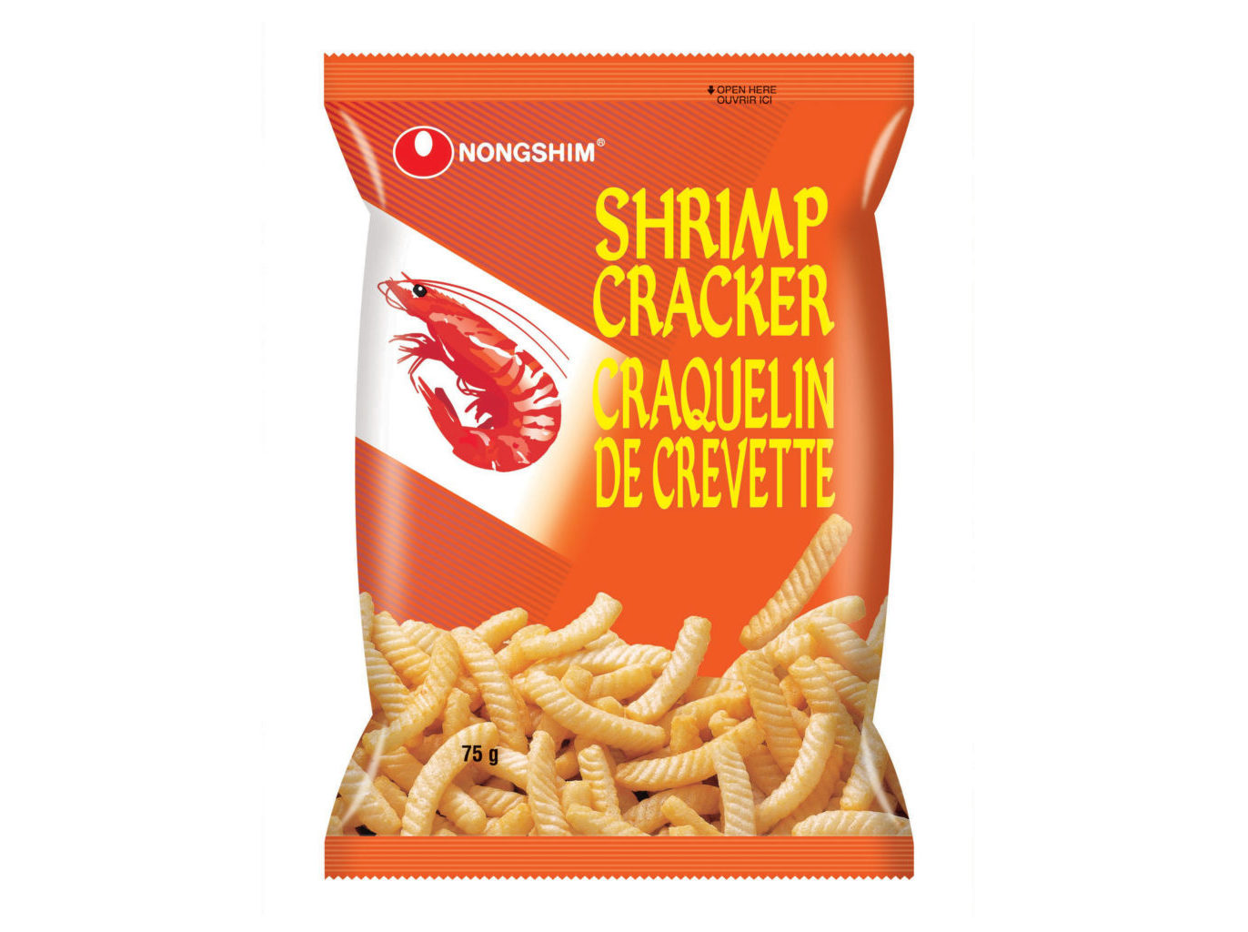 CRACKERS SHRIMP NONGSHIM 75G
