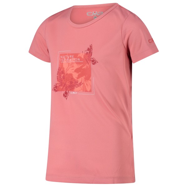 CMP - Girl's T-Shirt Piquet Print - T-shirt technique