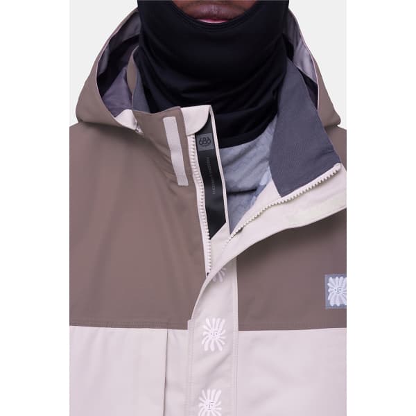 Veste snowboard 686 MENS DOJO JACKET TOBACCO/CLEAR BLACK