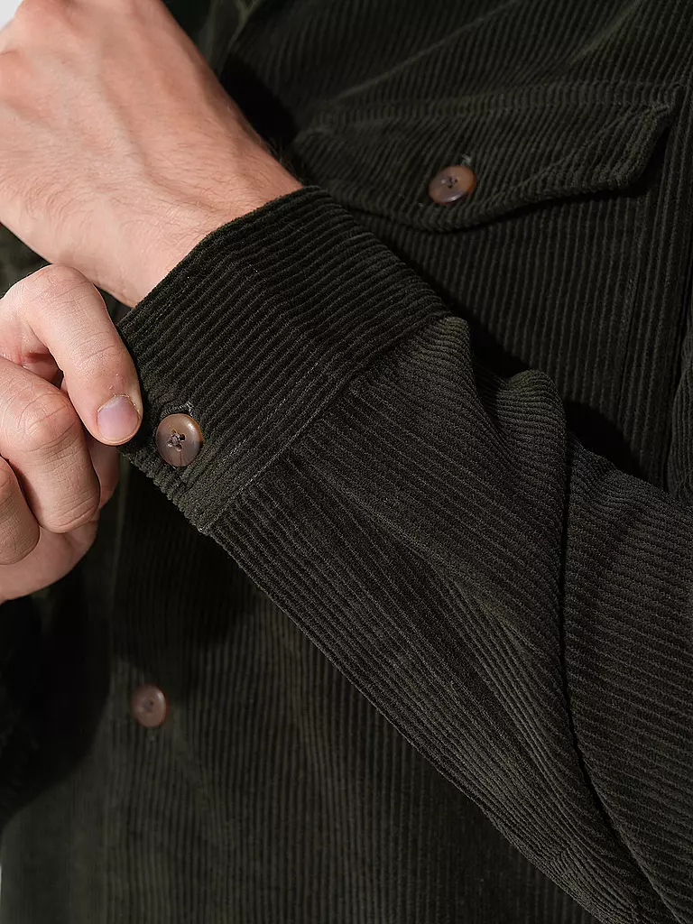 JACK & JONES Overshirt JJEEDDIE olive