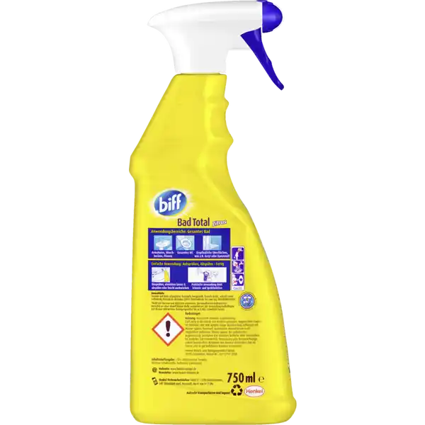 Bad Total Reiniger Spritzige Zitrone