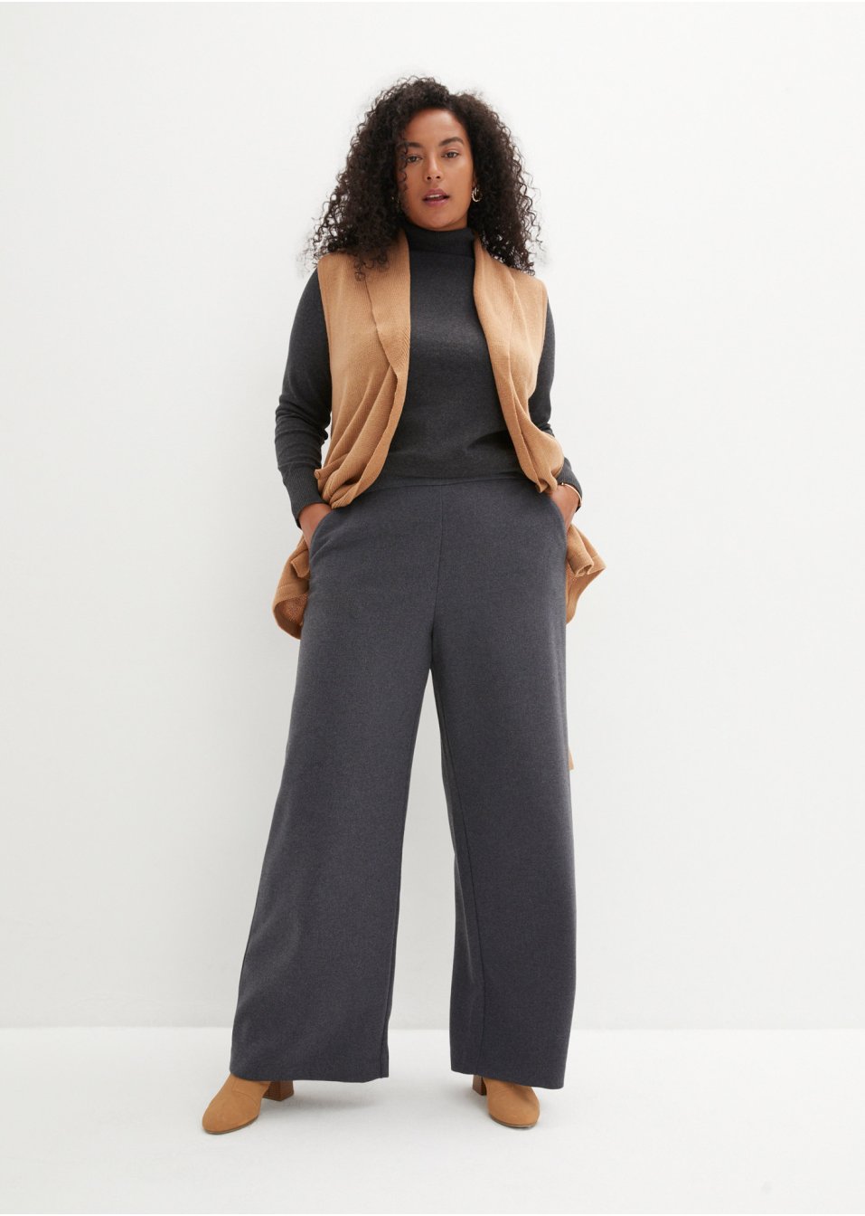 Gilet sans manches en maille