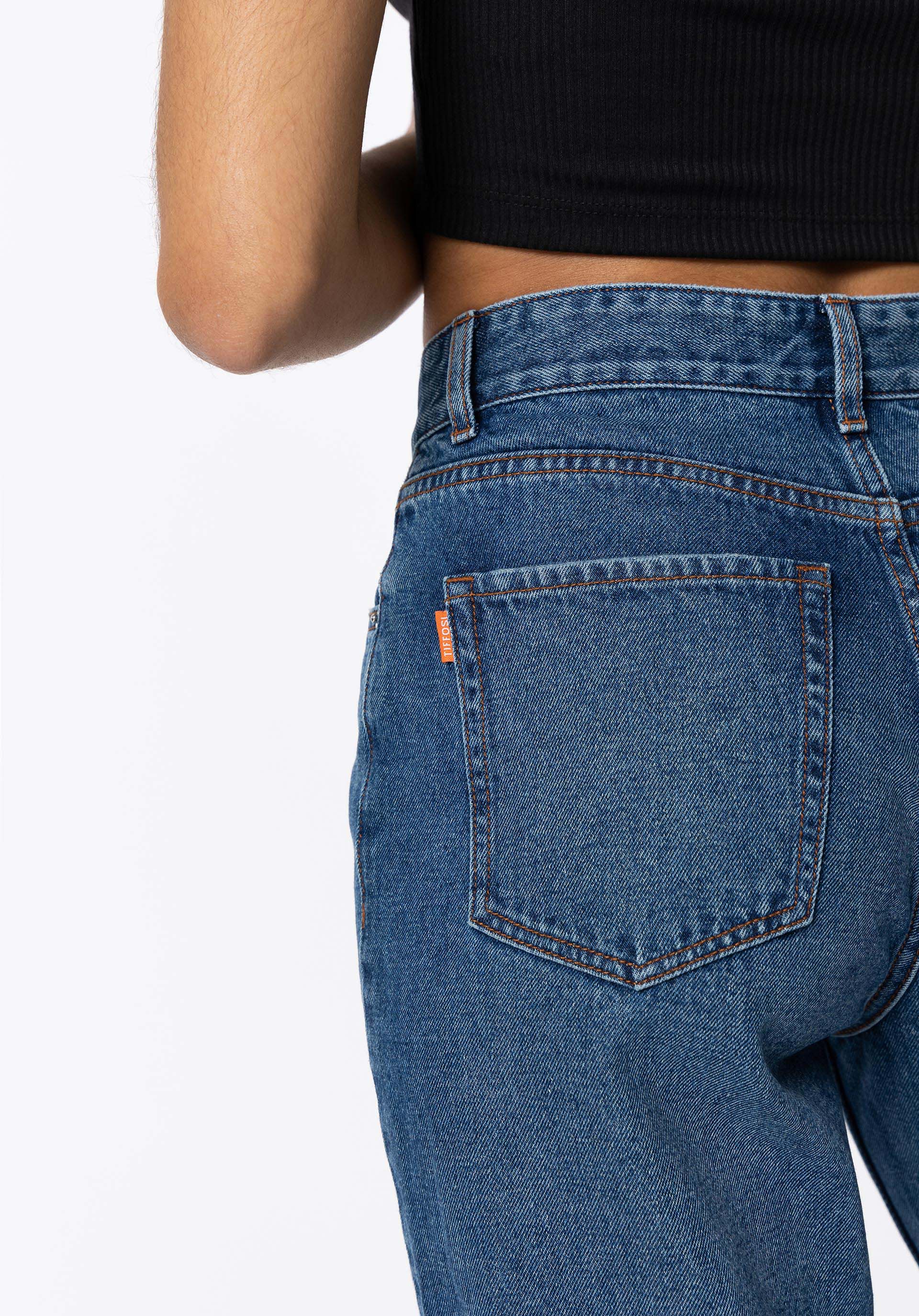 Jeans Sadie Mom Fit Cintura Alta