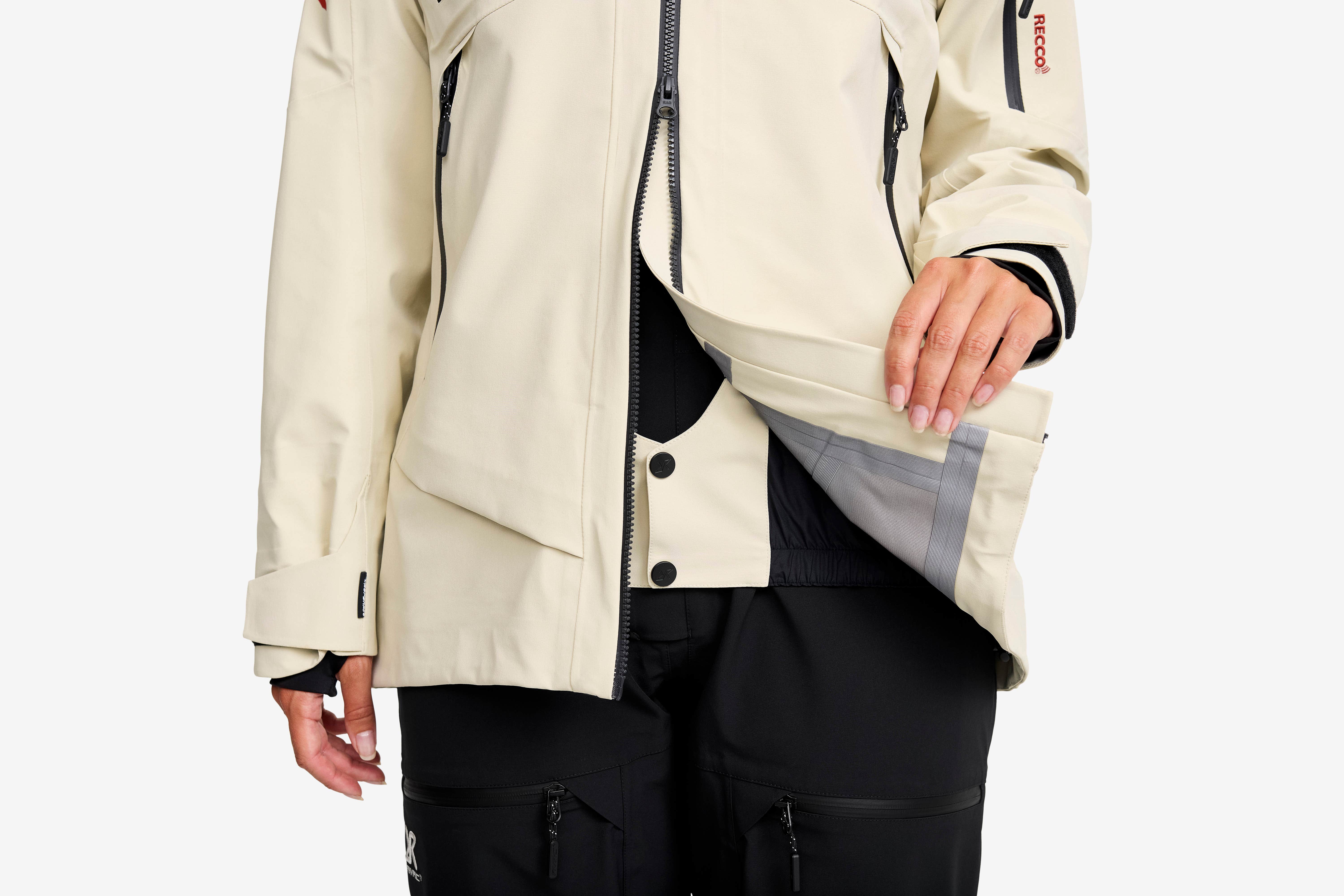 Atlas 3L Ski Jacket Dame Peyote