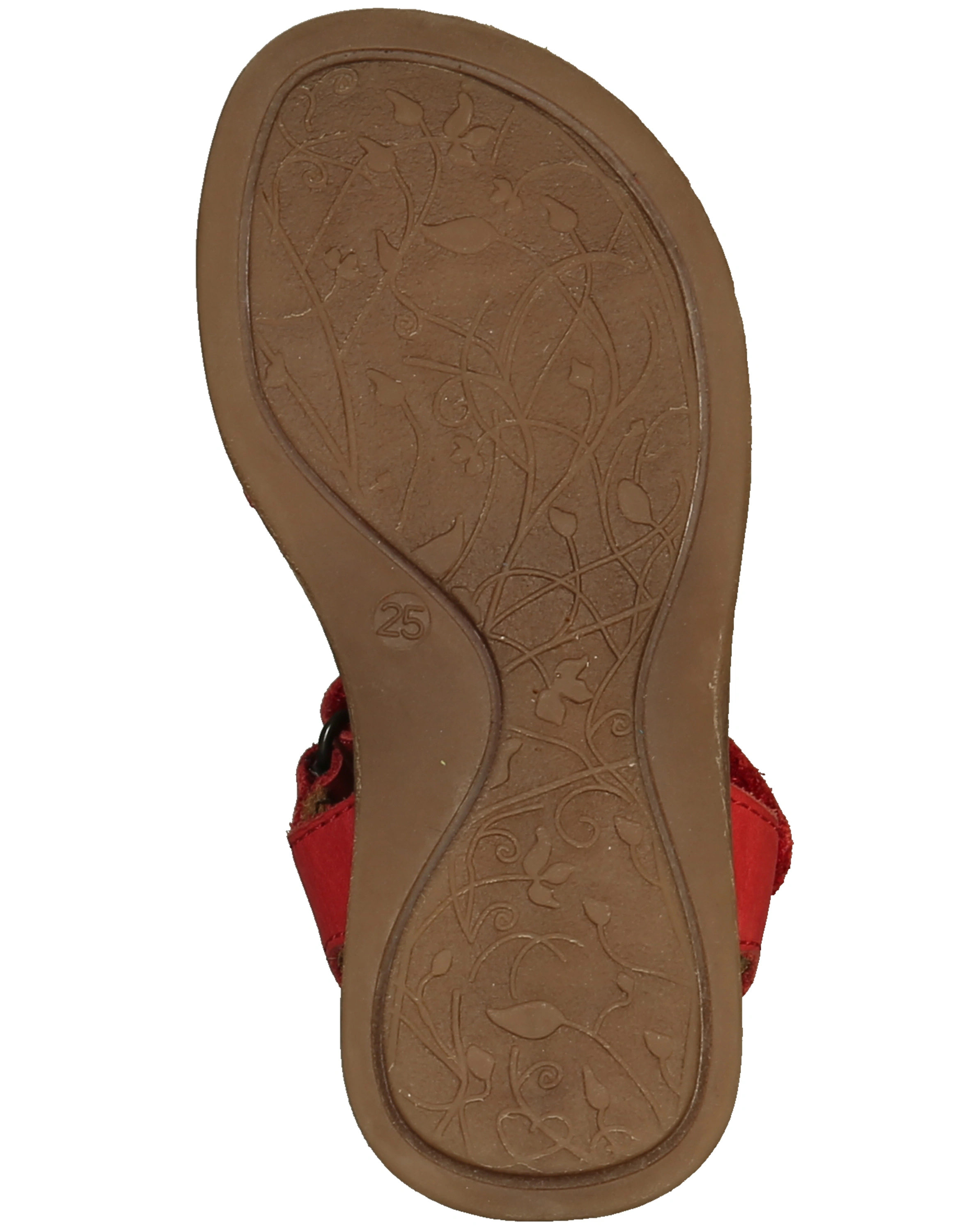 Sandale LORE FLOWERS in red