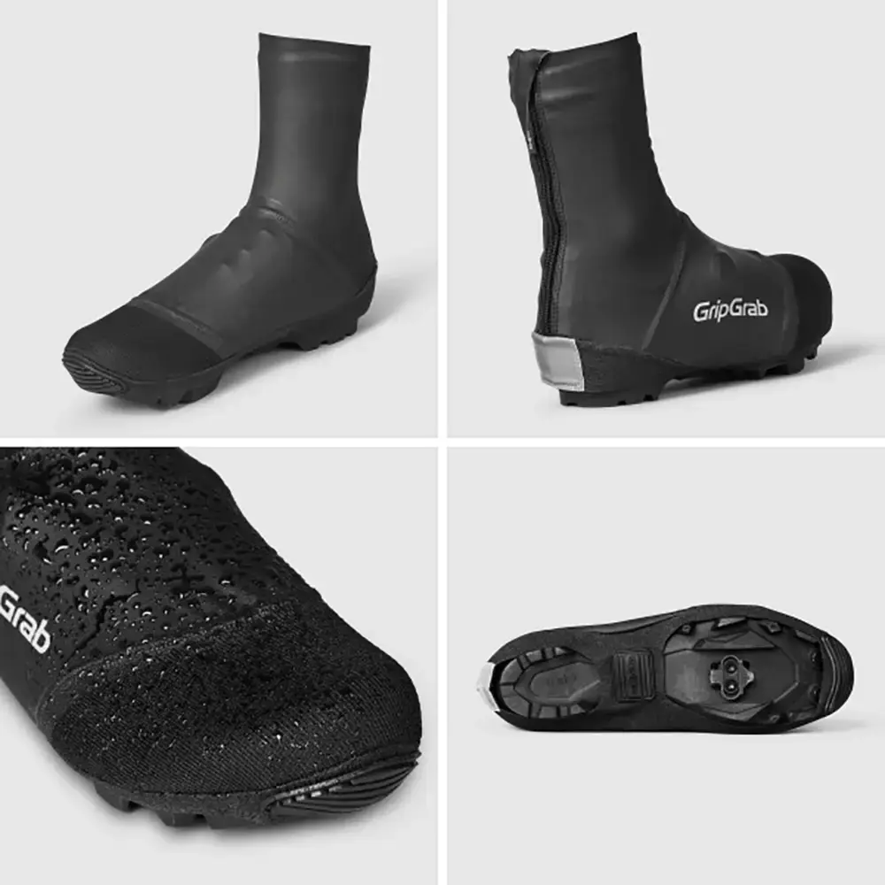 GripGrab PACR Waterproof Gravel Overschoenen Zwart