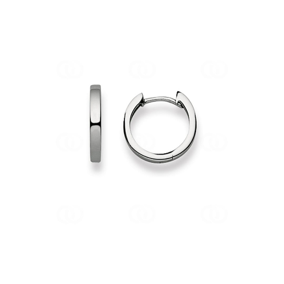 Kreolen 750/18 K Weissgold Ø 13mm
