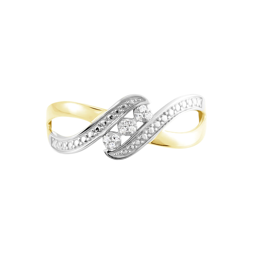 Bague Or Bicolore Aatu Diamants