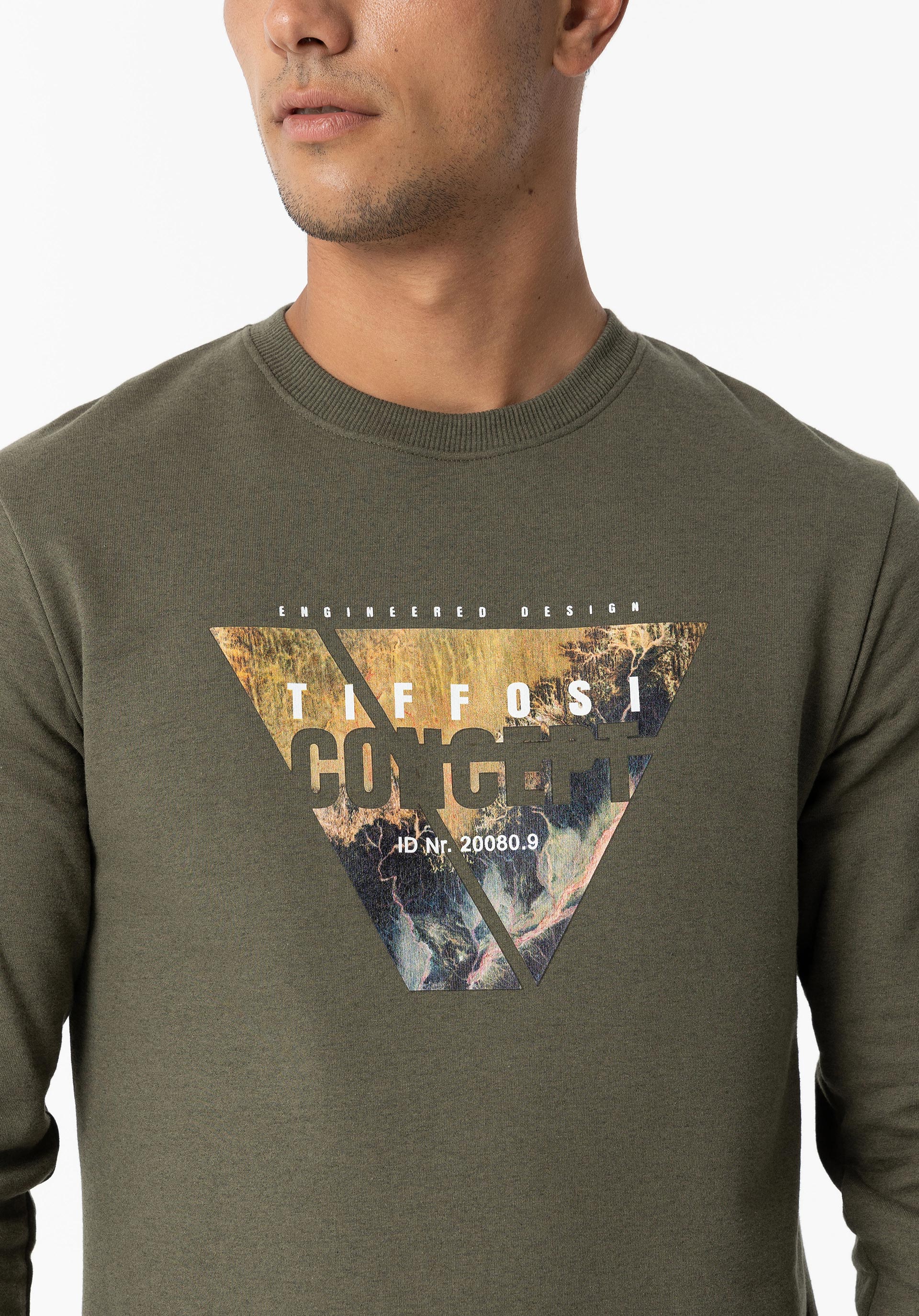 Sweatshirt com Estampado Frontal