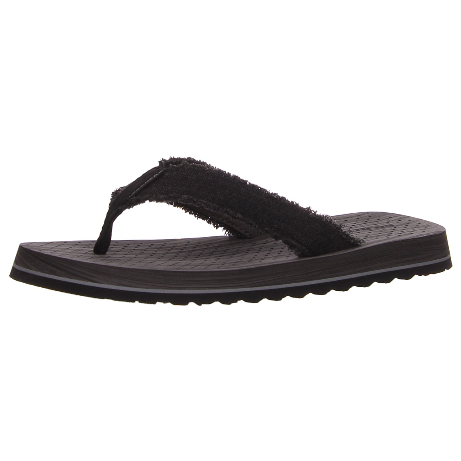 Skechers Zehentrenner grau schwarz