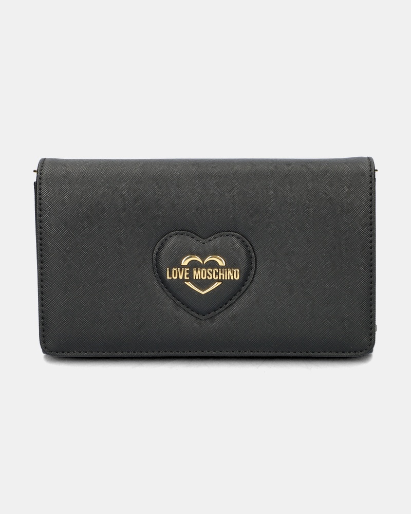 Love Moschino Borsa Saffiano Schoudertas  - zwart