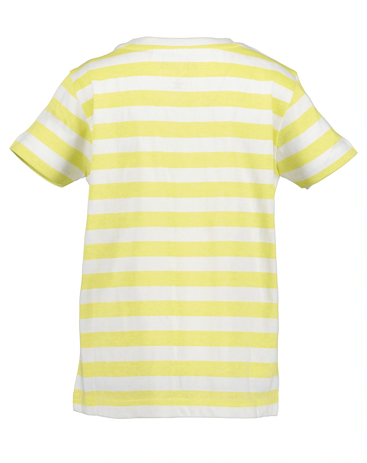 T-Shirt FRESH gestreift in weiß/gelb