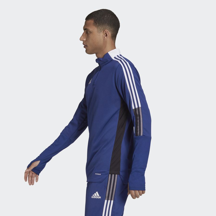 adidas Maillot d'Entraînement Primeblue Warm Tiro - Bleu