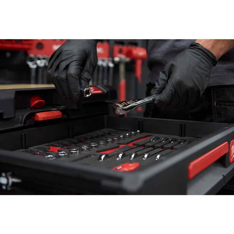 Milwaukee nitril disposable handschoenen 50 stuks 9/L