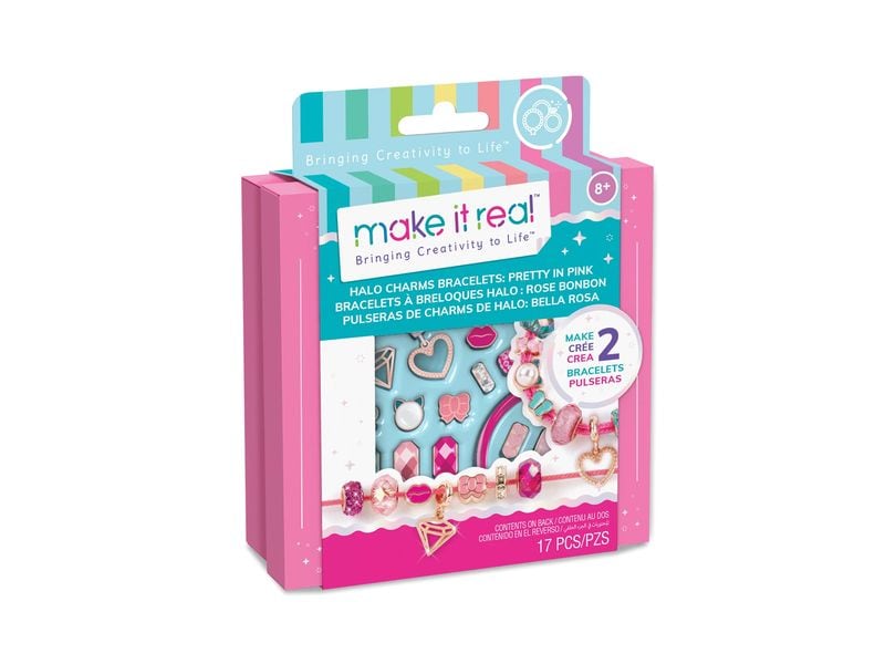 make it real Bastelset Charm Armbänder DIY-Schmuck