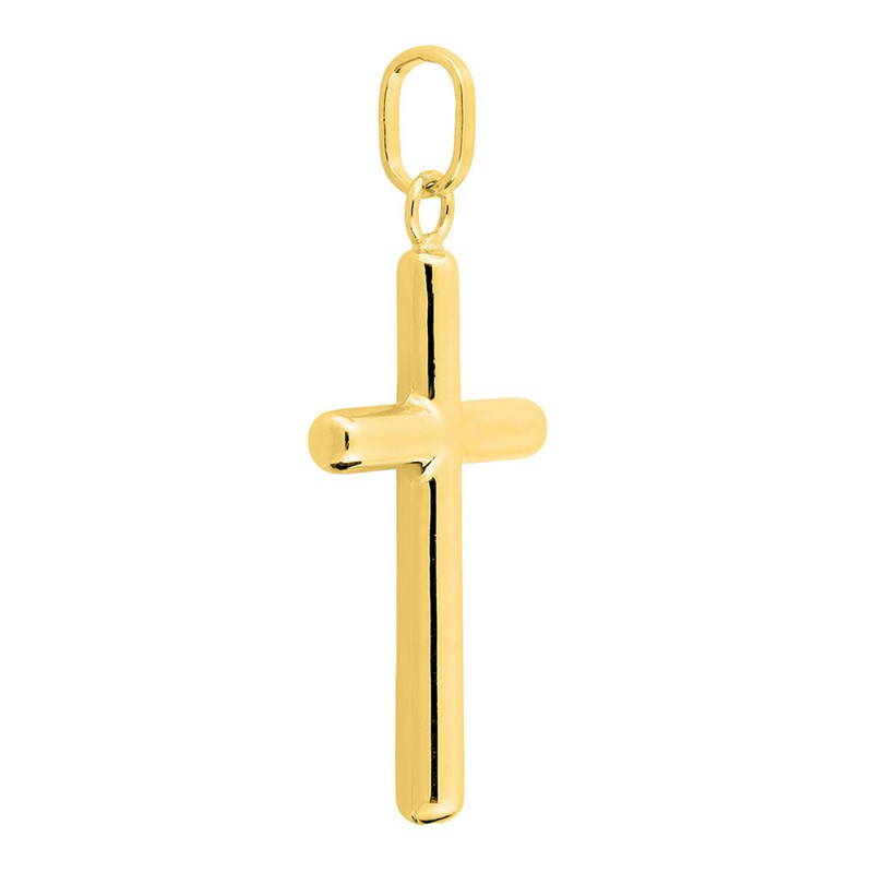 Pendentif Mixte - Or 18 Carats - Croix