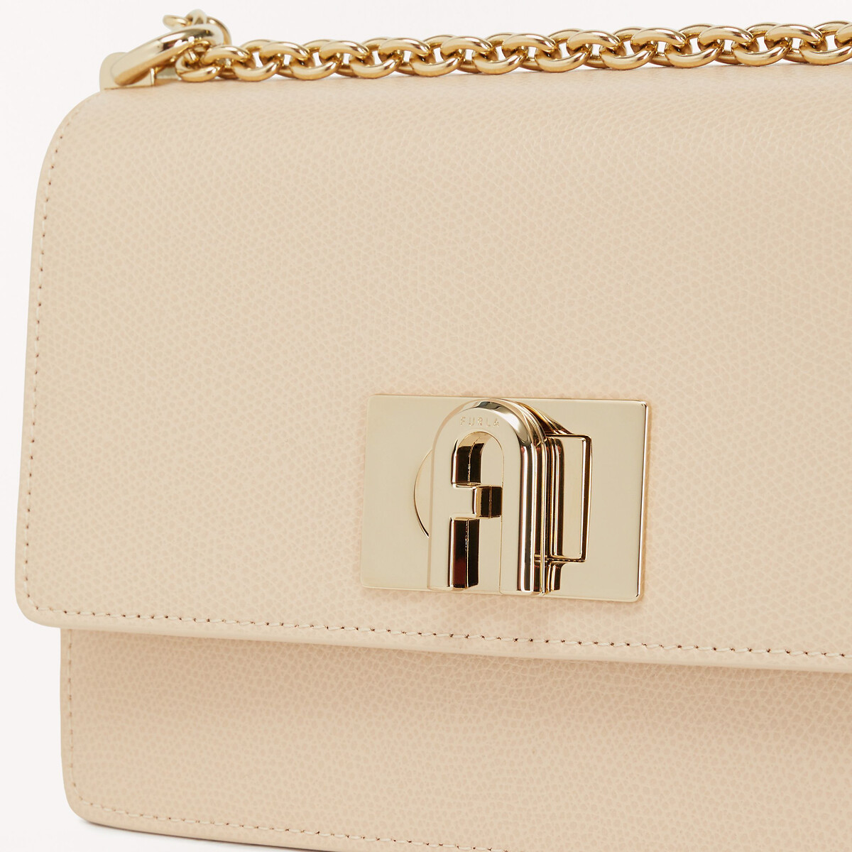 FURLA<br>Bolsa de ombro em couro 1927 Mini