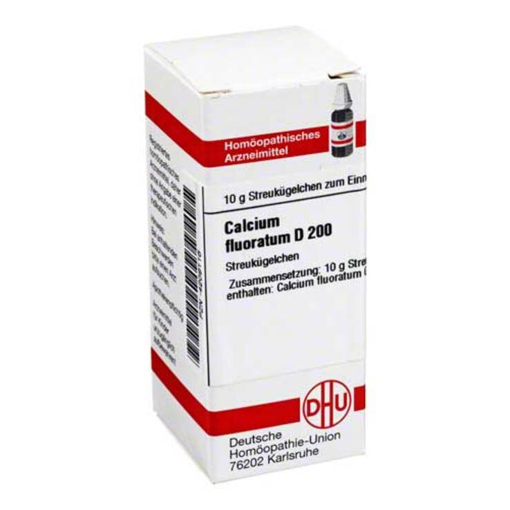 DHU Calcium fluoratum D 200 Globuli, 10 g