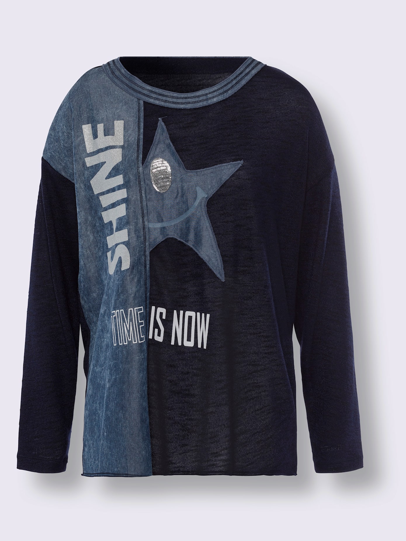 T-shirt superbe imprimé brillant