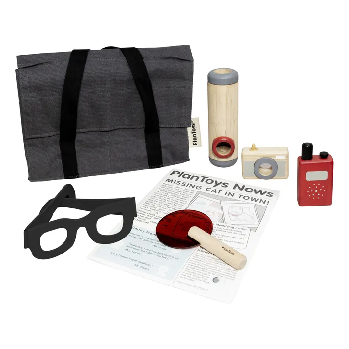 Plan Toys Valise de détective et ses accessoires