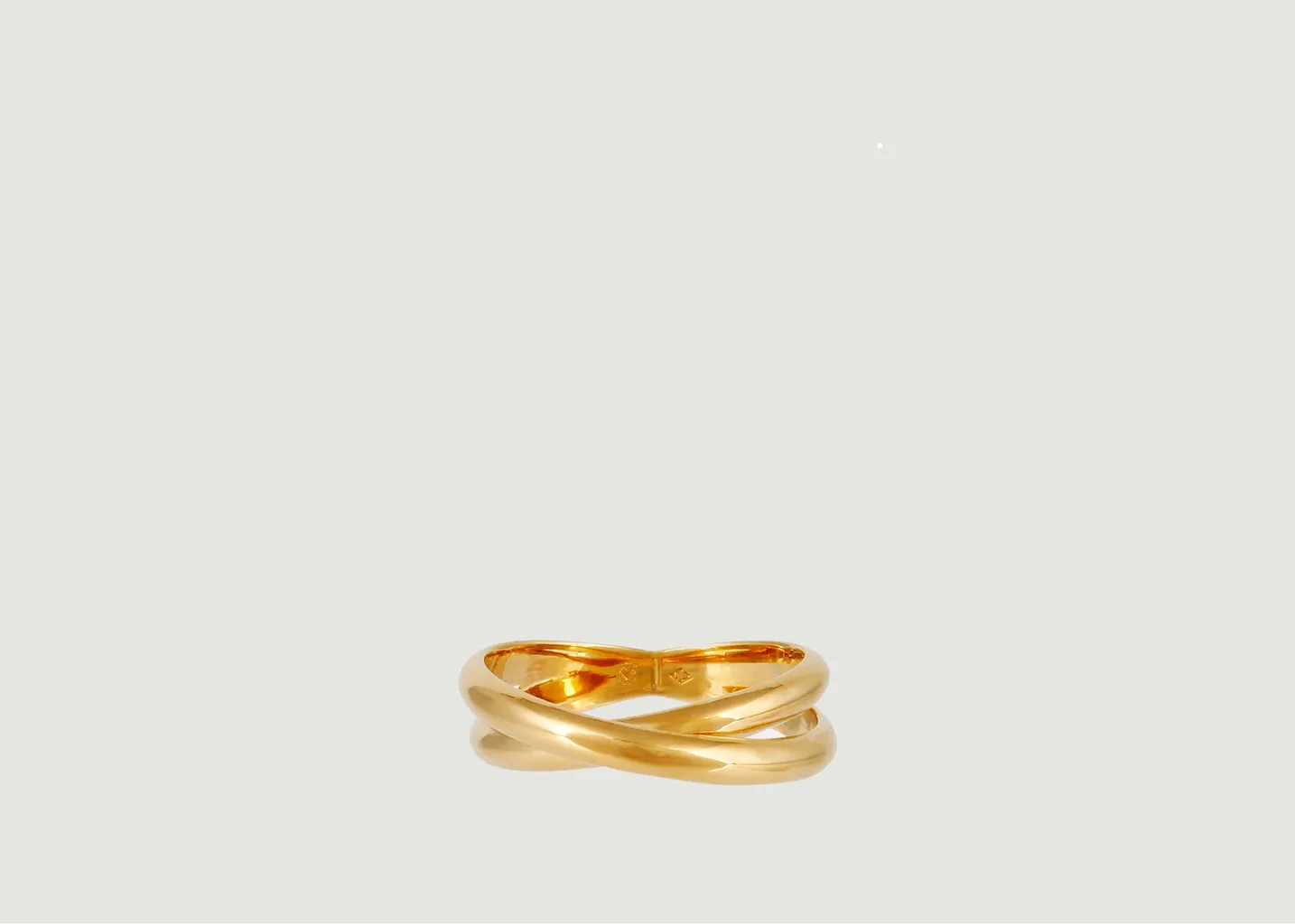 Bague Lova deux anneaux Jade Venturi