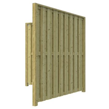 Schutting startpakket Royal grenen ca. 3,8 m lang