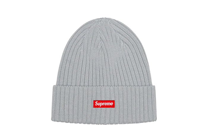 Supreme Overdyed Beanie Grey