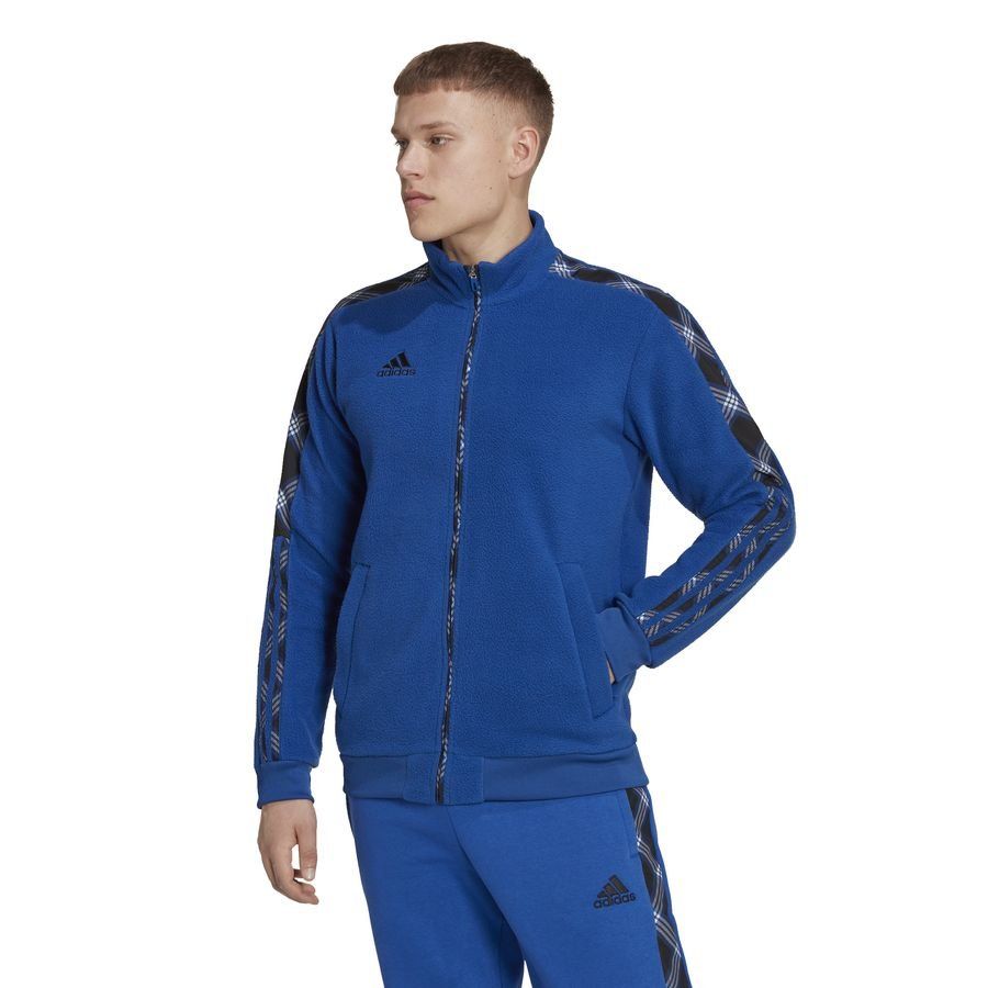 adidas Veste d'Entraînement Tiro Fleece Winterized - Bleu/Noir