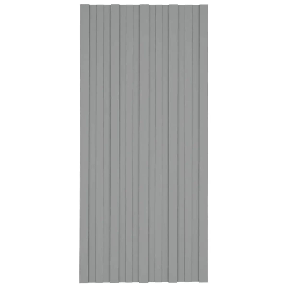 vidaXL Panneaux De Toiture - Gris