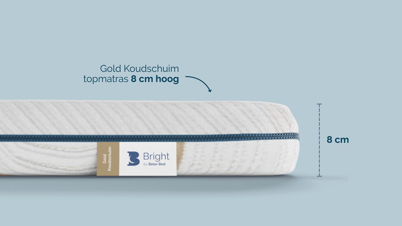 B Bright Gold topper Koudschuim