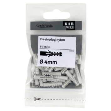 KARWEI Basisplug 4x20mm 50ST