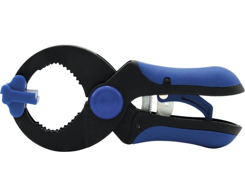 Ratelklem, rond, 52-37mm, lengte 150mm, 2-componentengreep
