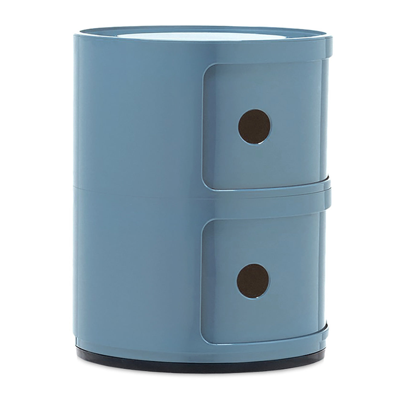 Kartell Componibili Kast Ã 32 cm - 2 Modules - Azuurblauw