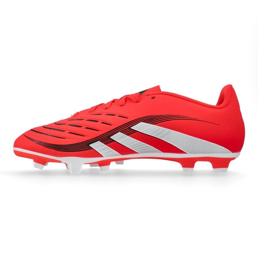 adidas Predator Club FxG Pure Victory - Lucid Red/Blanc/Noir