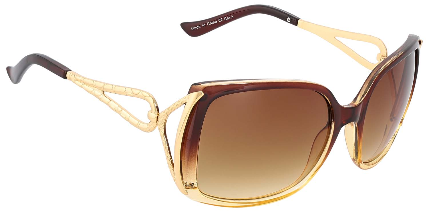 Sonnenbrille - Brown Details